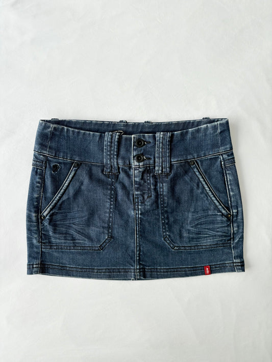 00’s Esprit denim mini skirt | Size 10