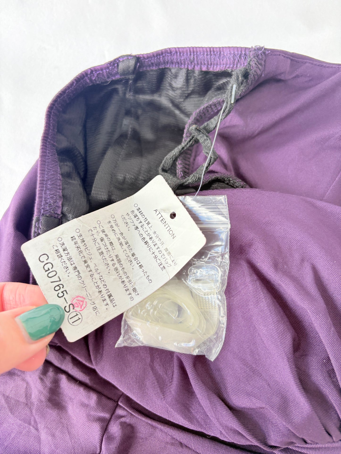 00’s Purple bandeau top | Size small