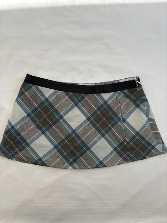 00’s Scottish House mini skirt | Size 8