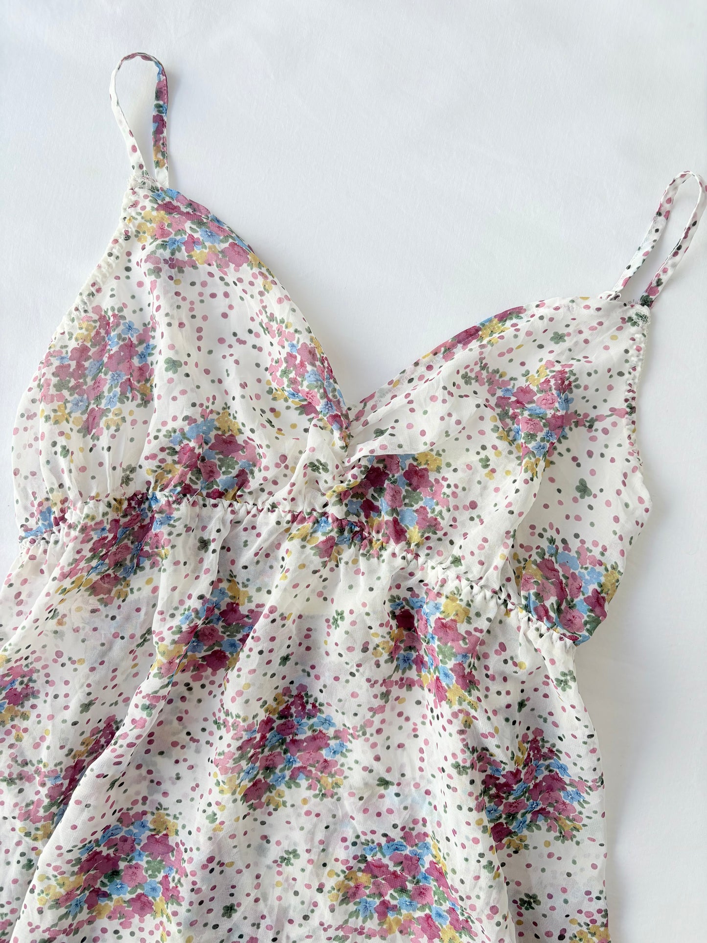 00’s Japanese floral slip dress | Size 12