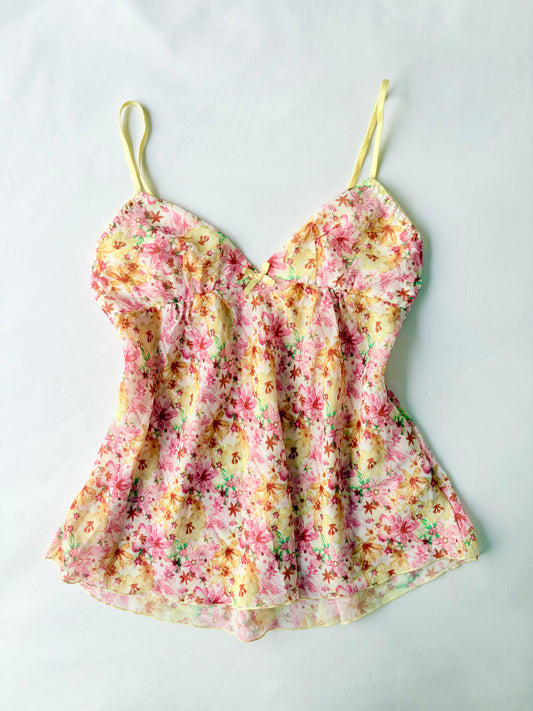 00’s Tutu Anna floral cami | Size 8-10