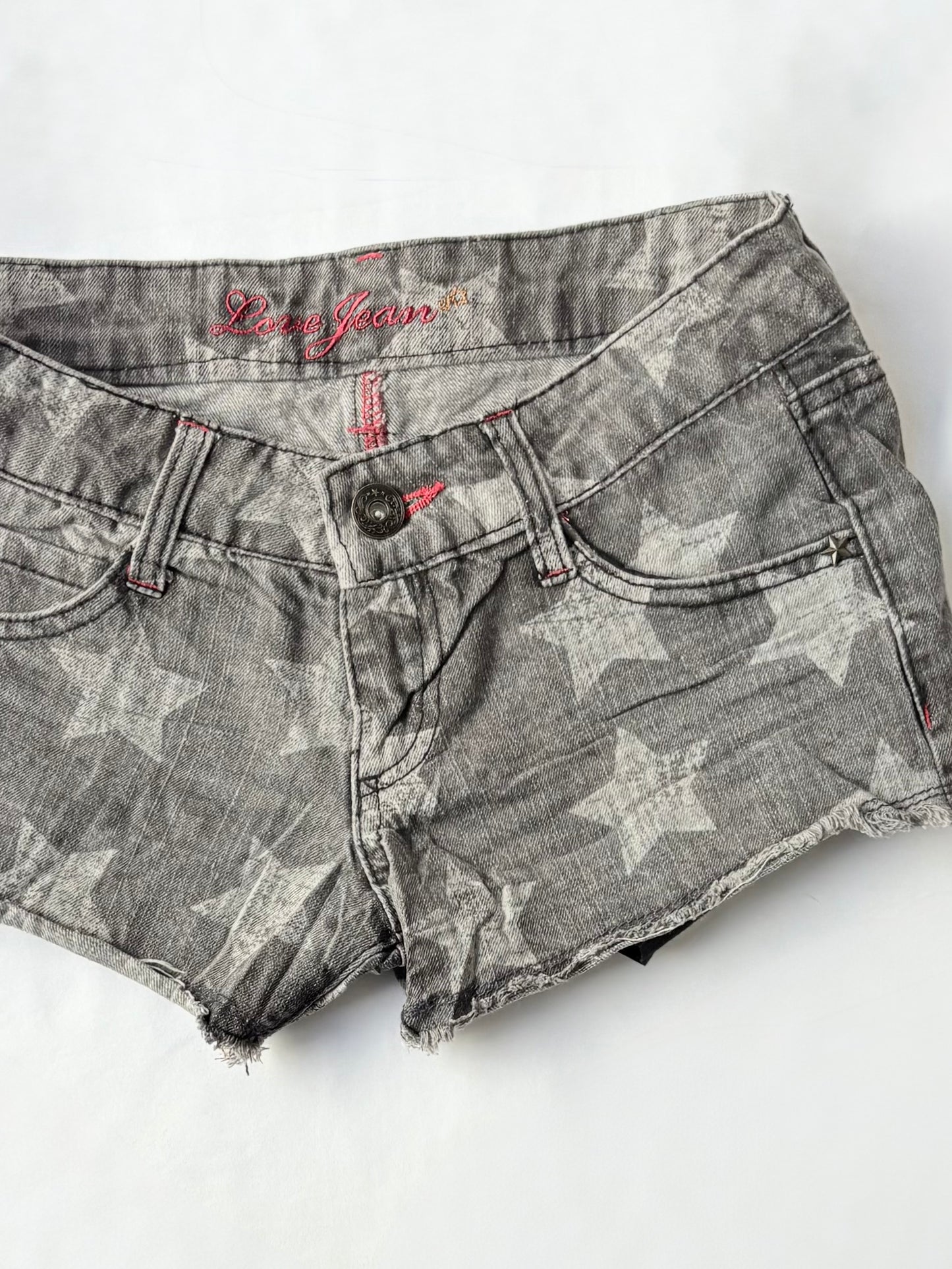 00’s Love Jeans star shorts | Size 10