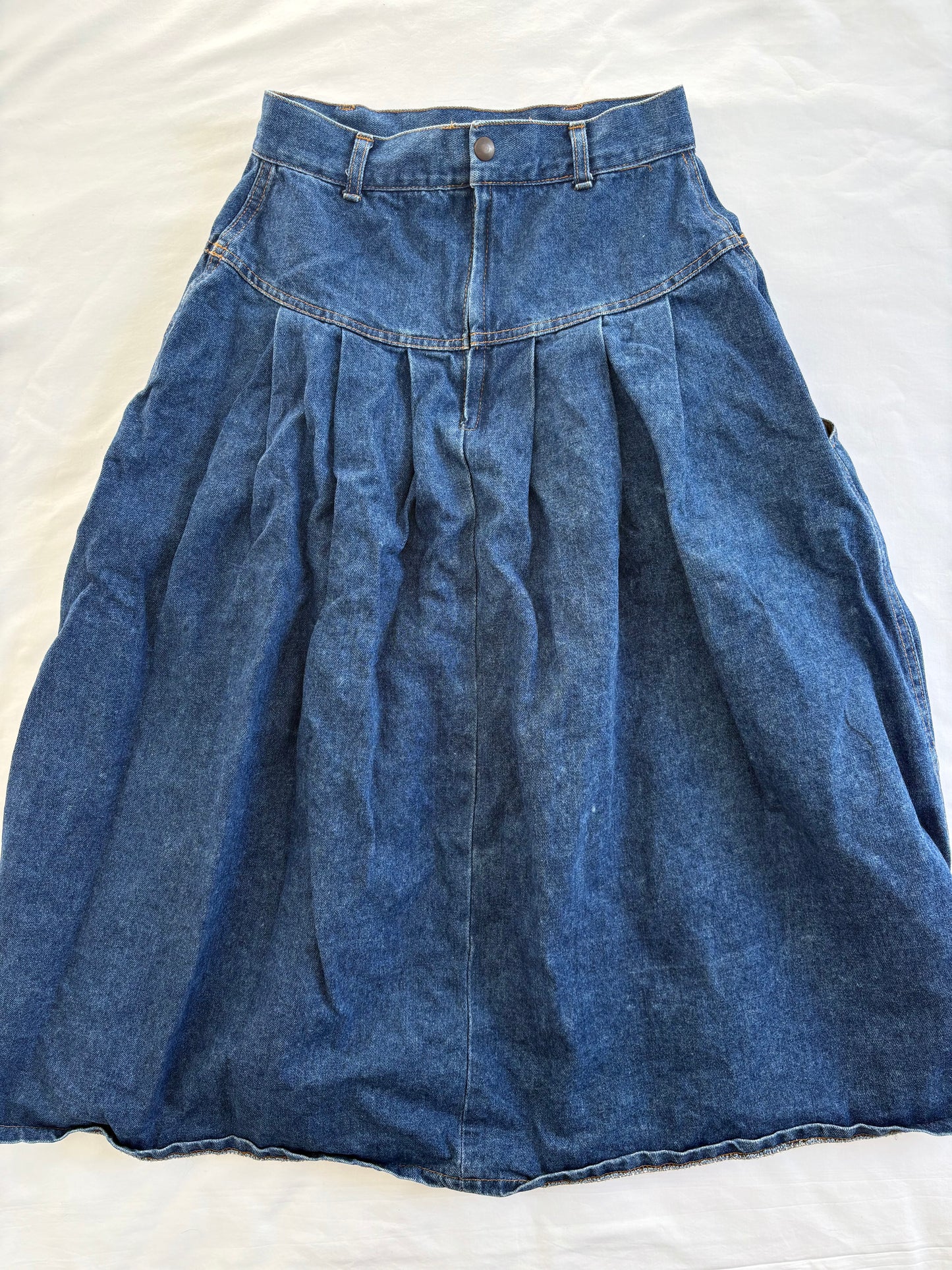 90’s Denim maxi skirt | Size 6