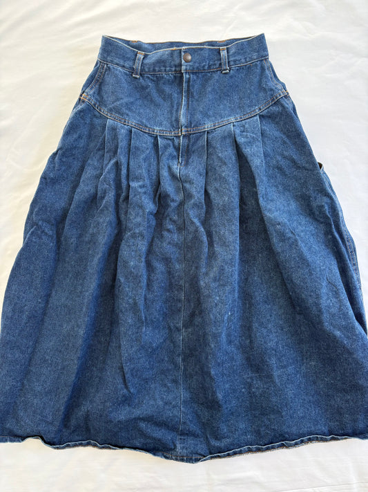 90’s Denim maxi skirt | Size 6