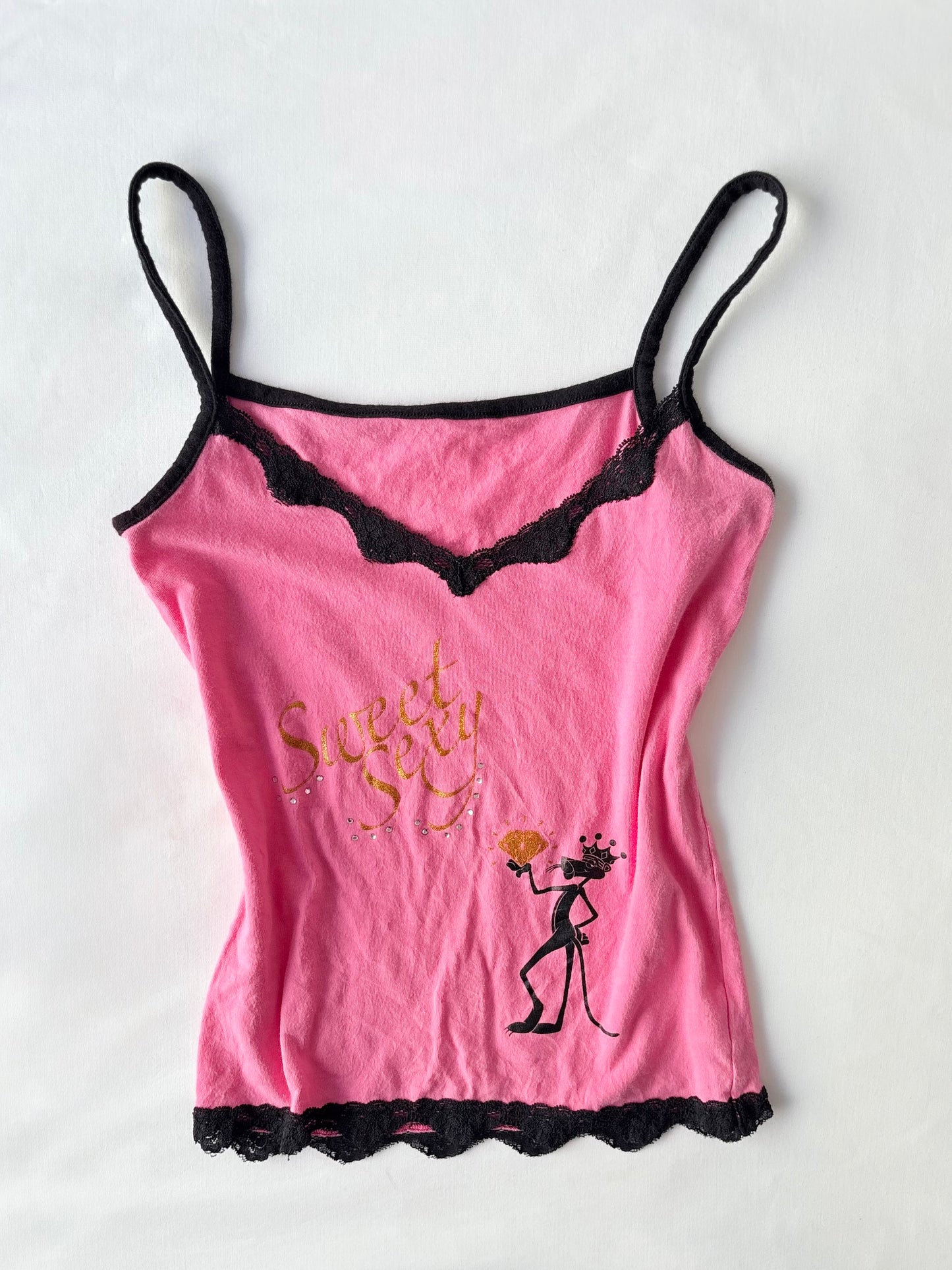 00’s Pink Panther tank | Size small
