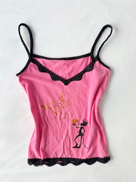00’s Pink Panther tank | Size small