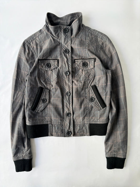 00’s Just Jeans plaid jacket | Size 8