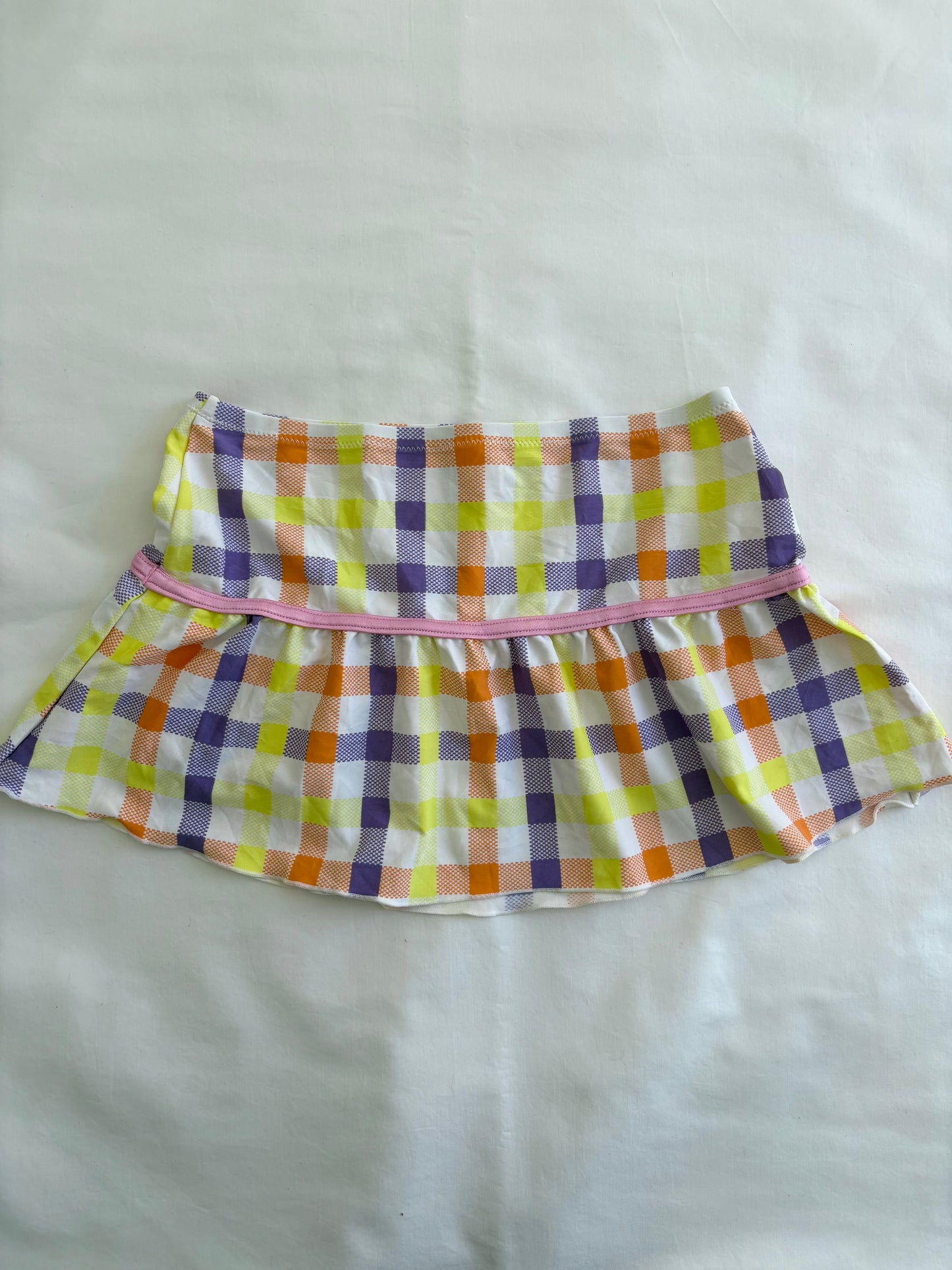 00’s Plaid micro mini skirt | Size 6