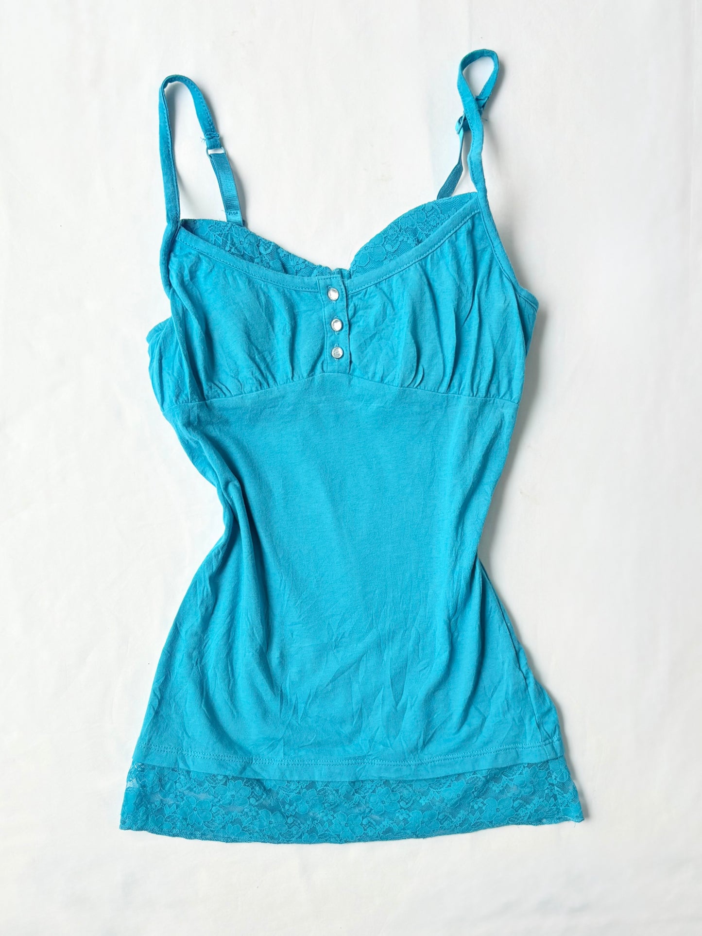 00’s Bongo layered lace tank | Size small