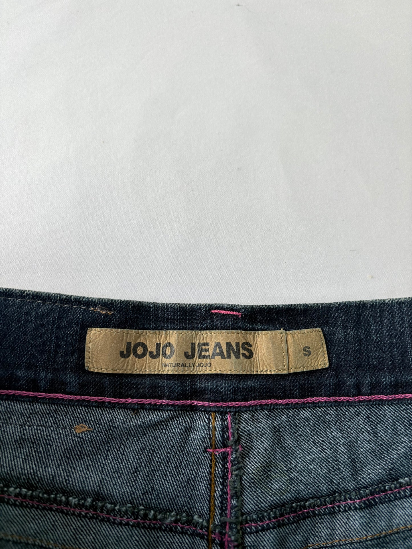 00’s Jojo grommet denim skirt | Size 8