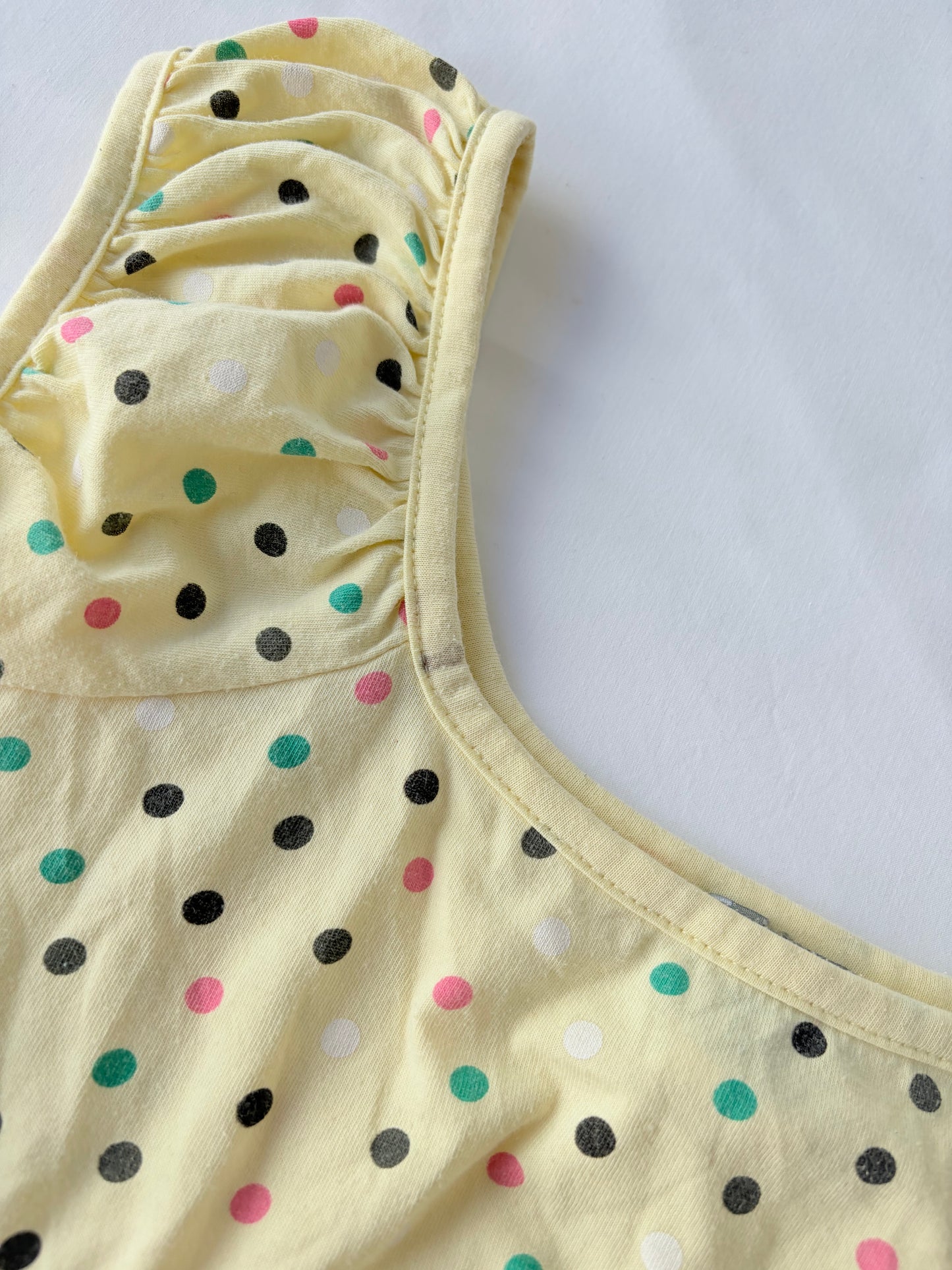 00’s Urban babydoll yellow top | Size 8