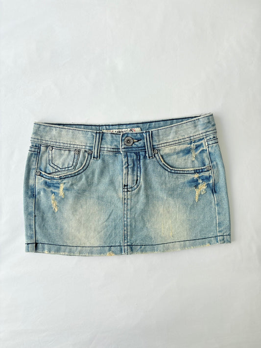 00’s Star denim mini skirt | Size 10