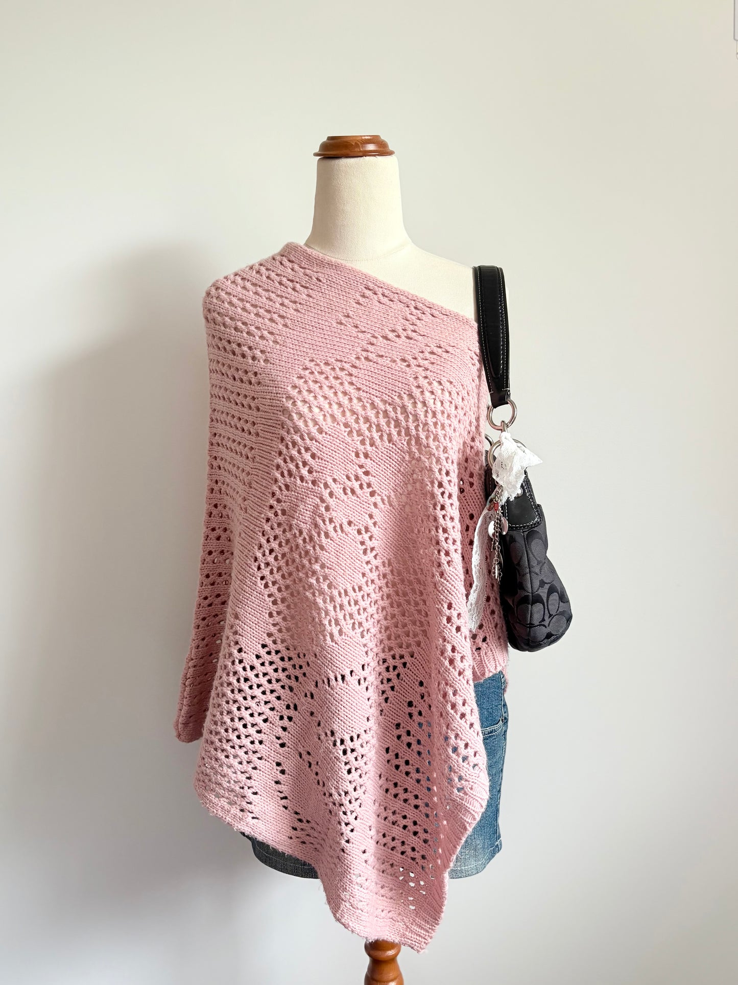 00’s Morgan De Toi asymmetrical poncho | Size 10-16