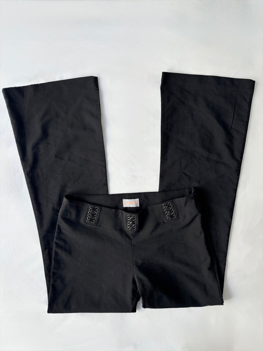 00’s Pagani lace up flared pants | Size 12