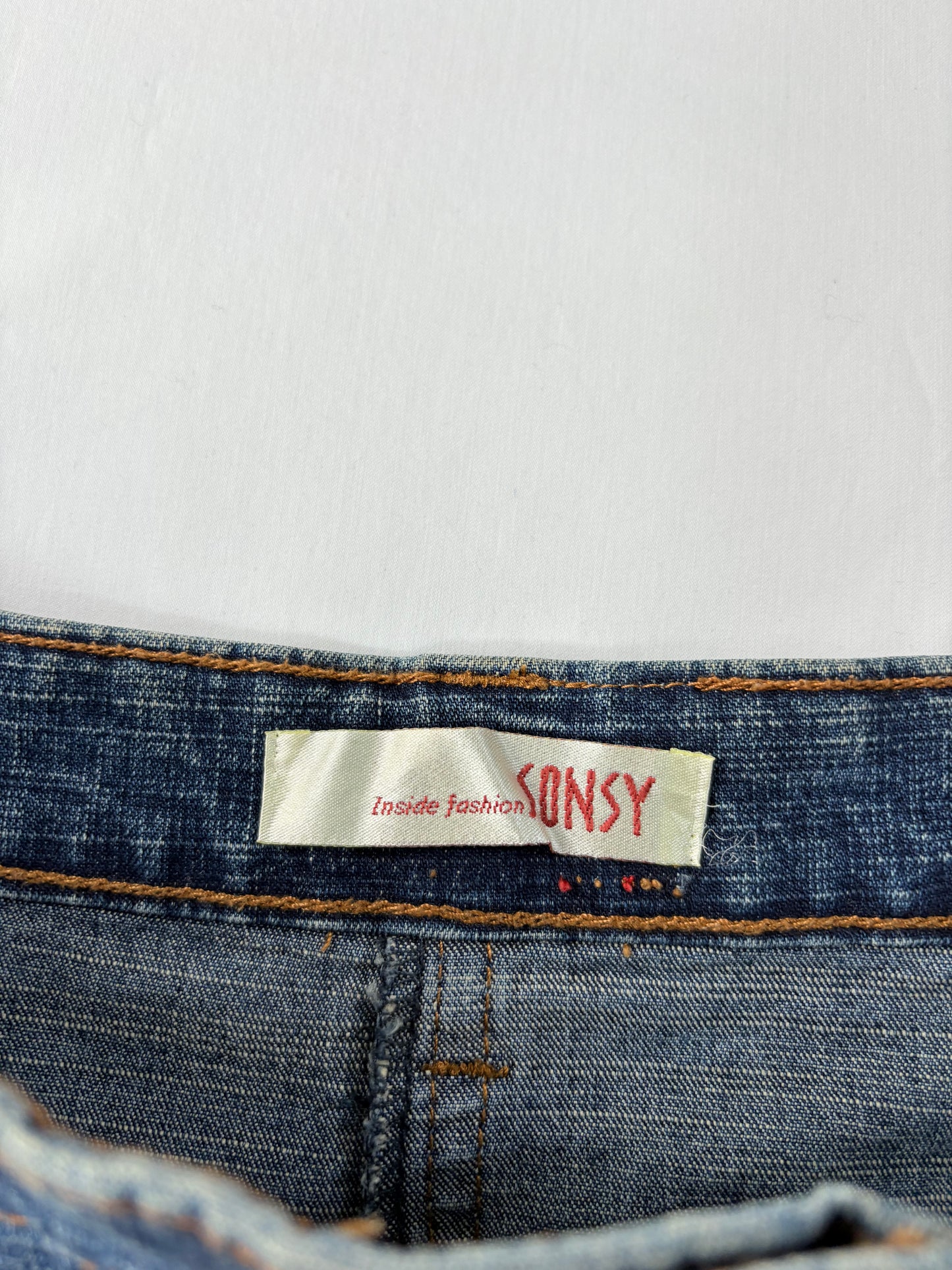 00’s Sonsy denim mini skirt | Size 8
