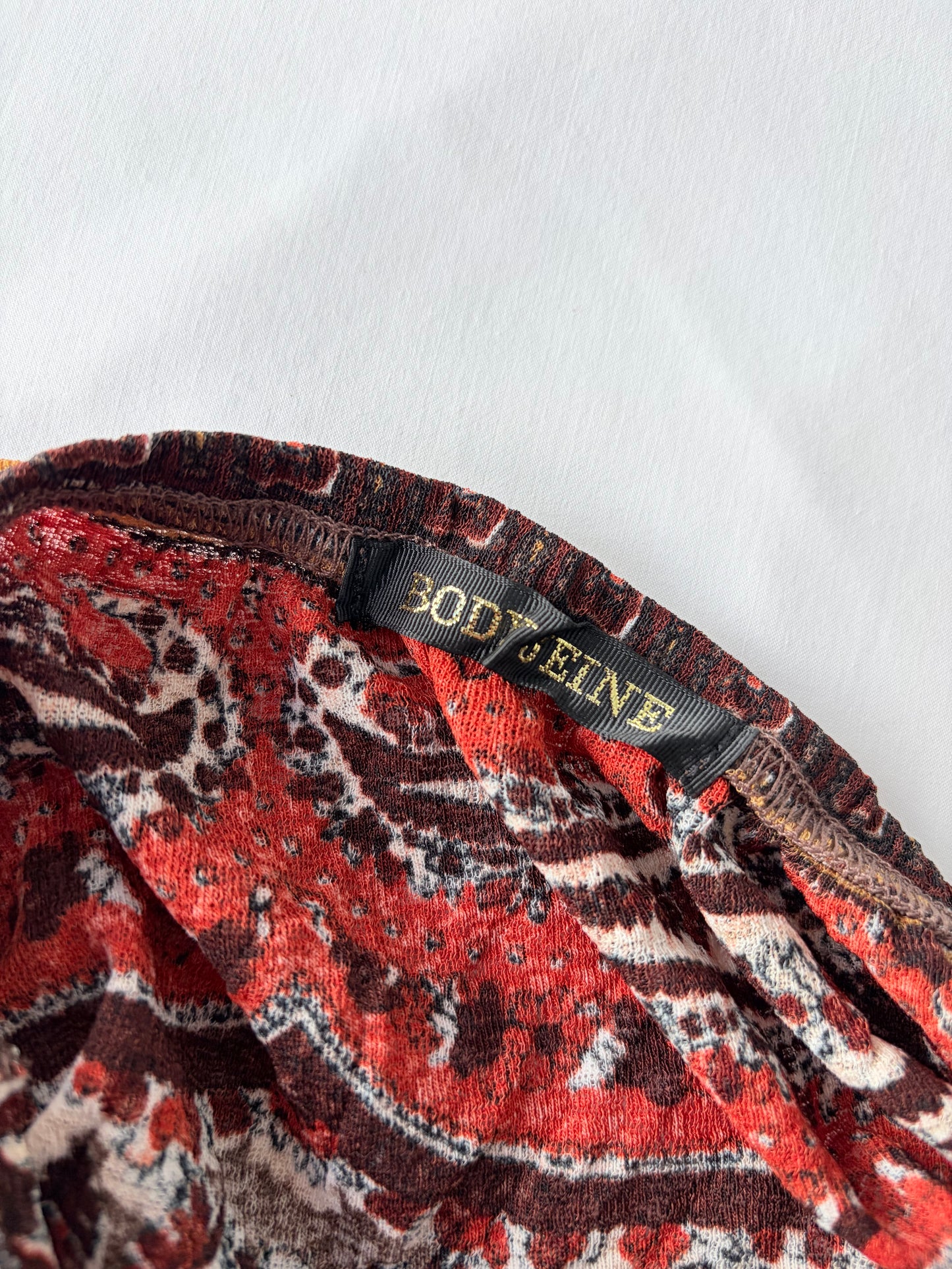 00’s Jeine boho halter mini dress | Size small