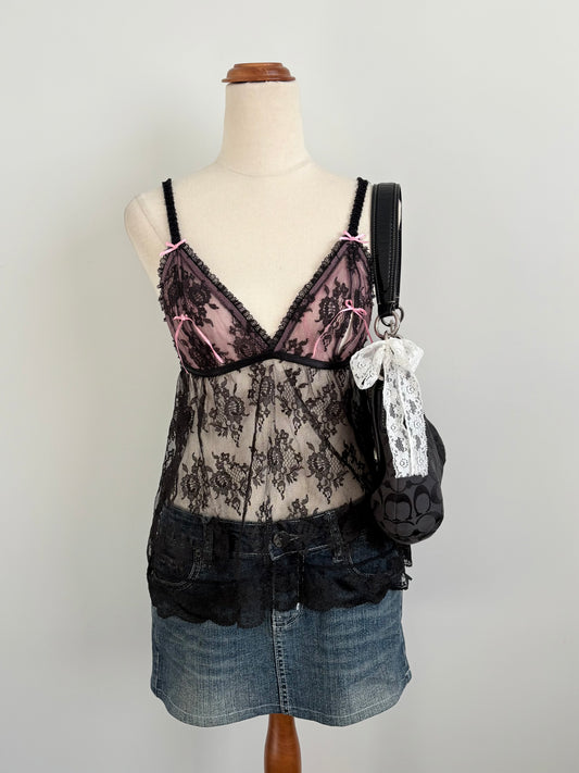 00’s Victorias Secret bow cami | Size small