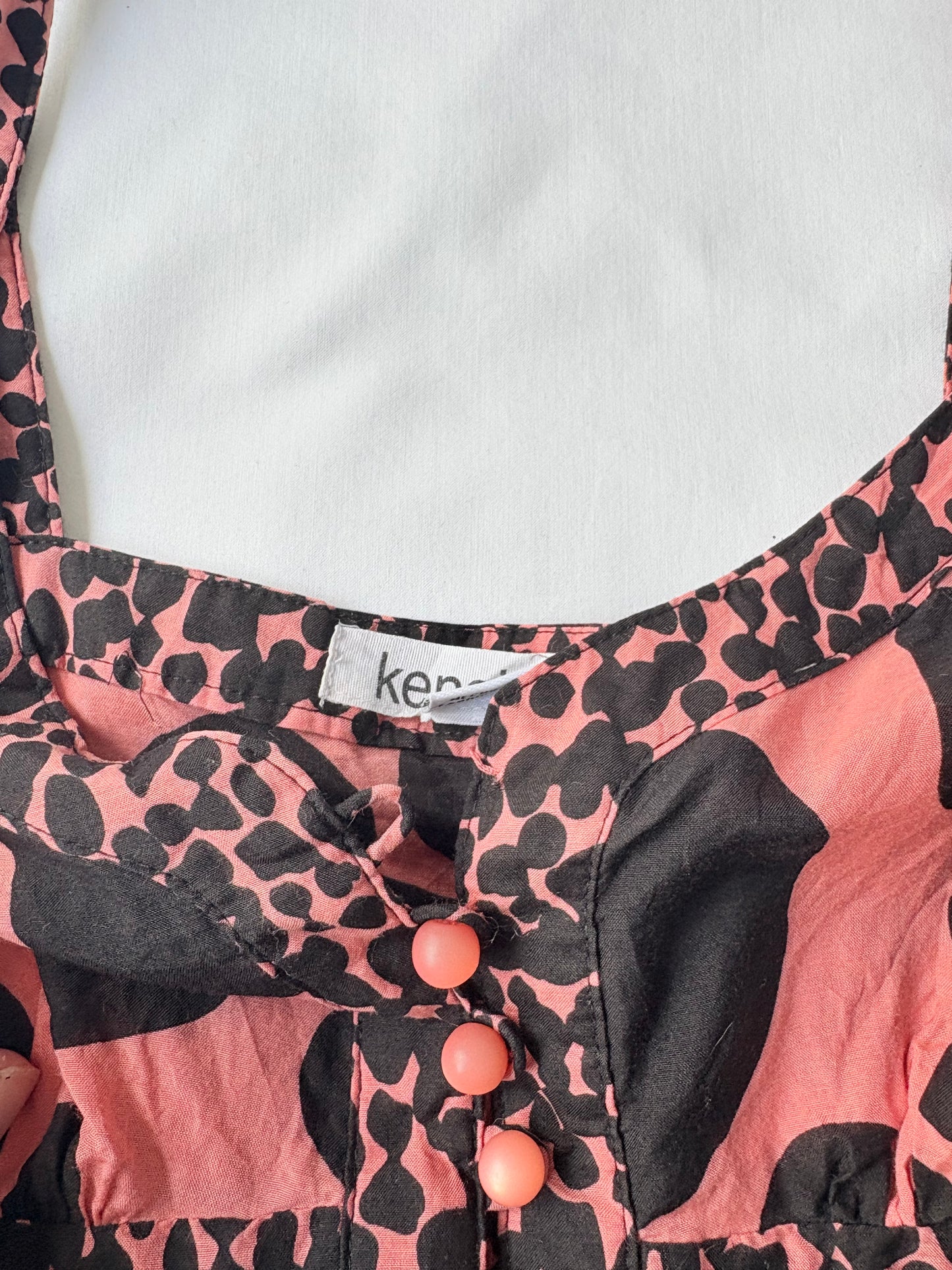 00’s Peach patterned cami | Size small