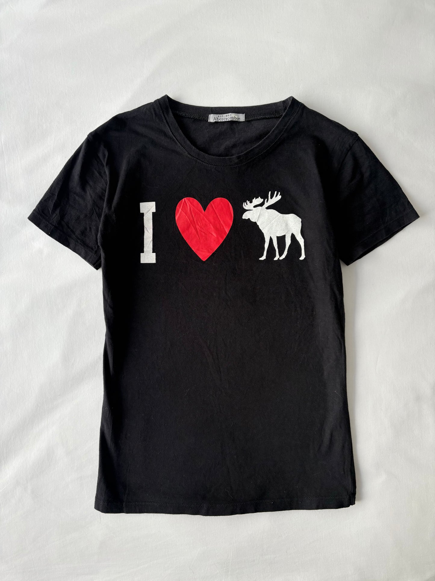 00’s I heart Abercrombie tee | Size medium