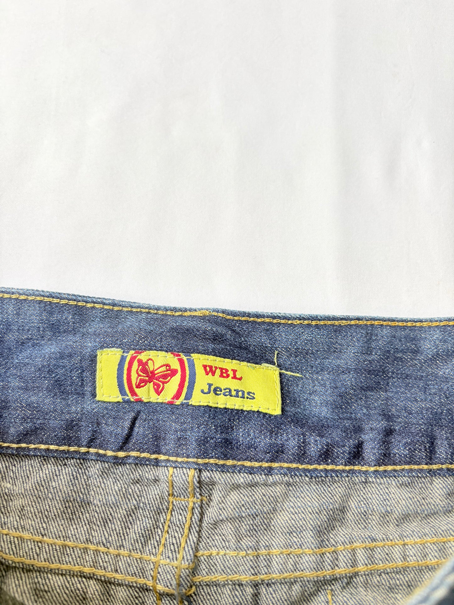 00’s WBL dark denim skirt | Size 12