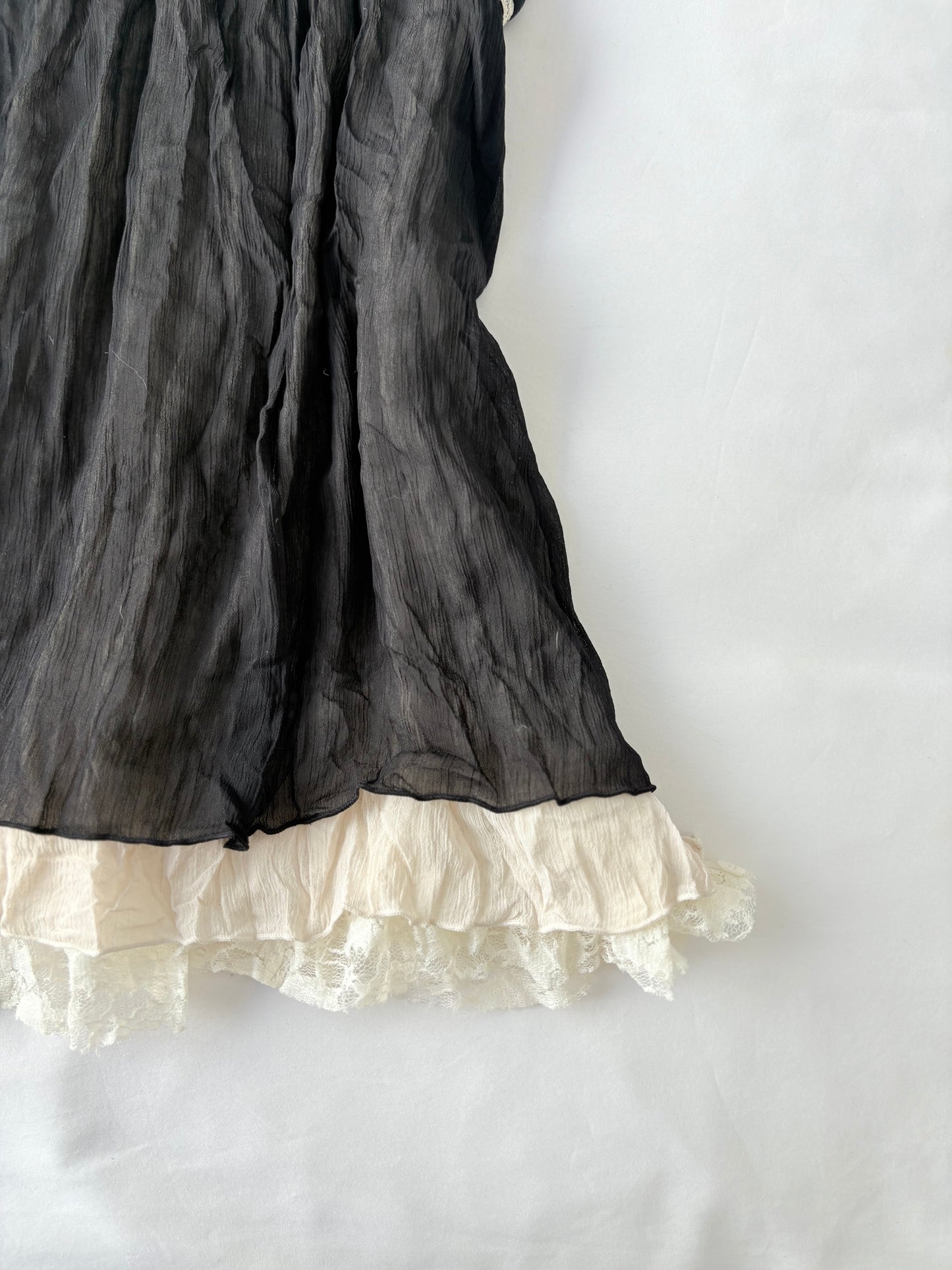 00’s Pozzetta lace trim cami | Size 12