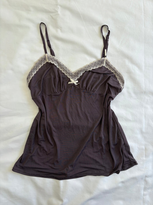 00’s Purple lace cami | Size 12-14