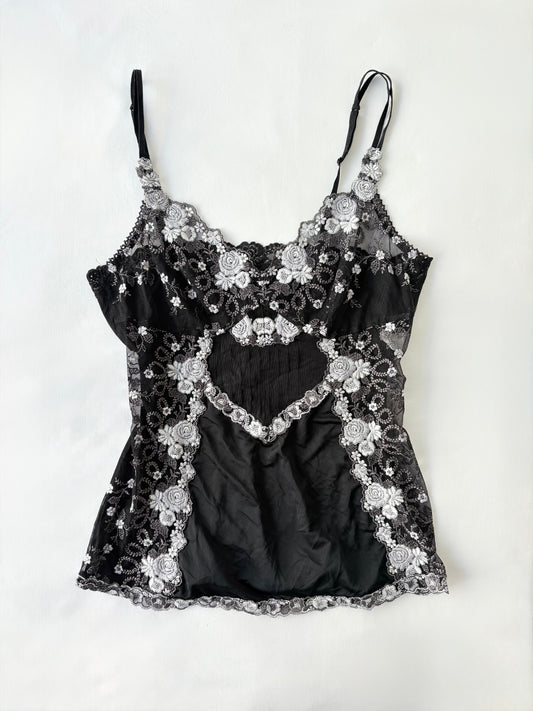 00’s Triumph floral embroidered cami | Size 12