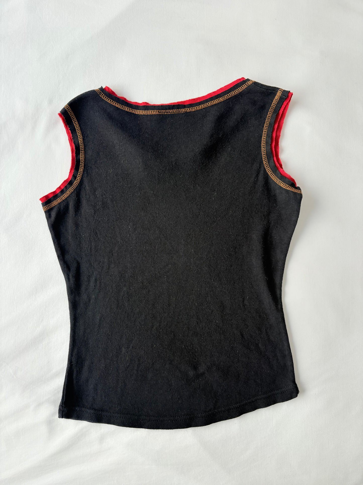 00’s Bedazzled motorbike tank | Size medium
