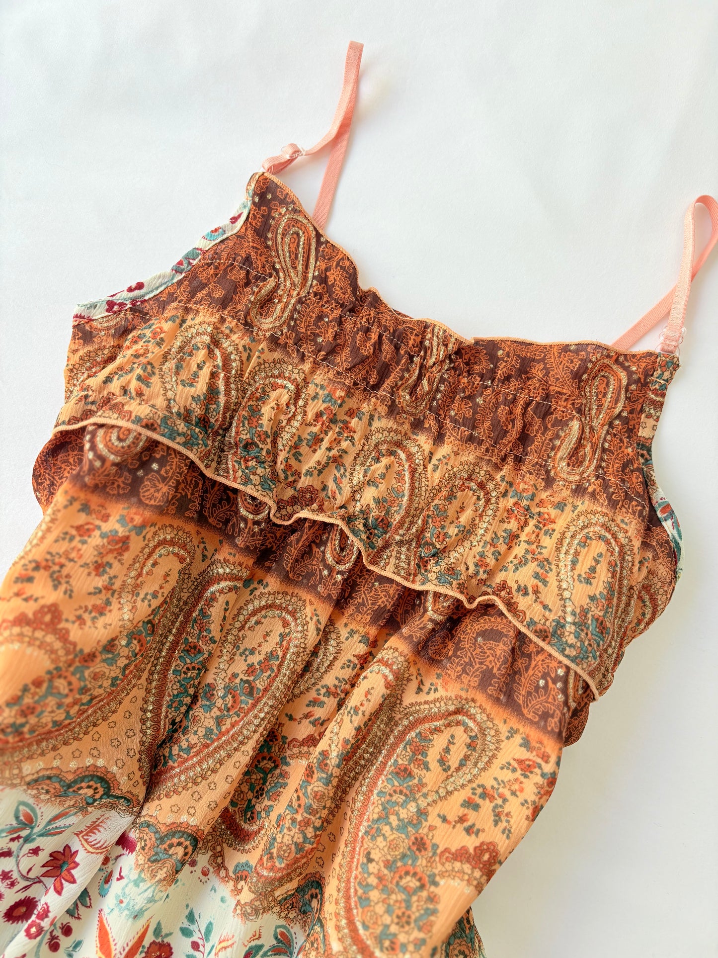 00’s Angel Love paisley bubble cami | Size 8