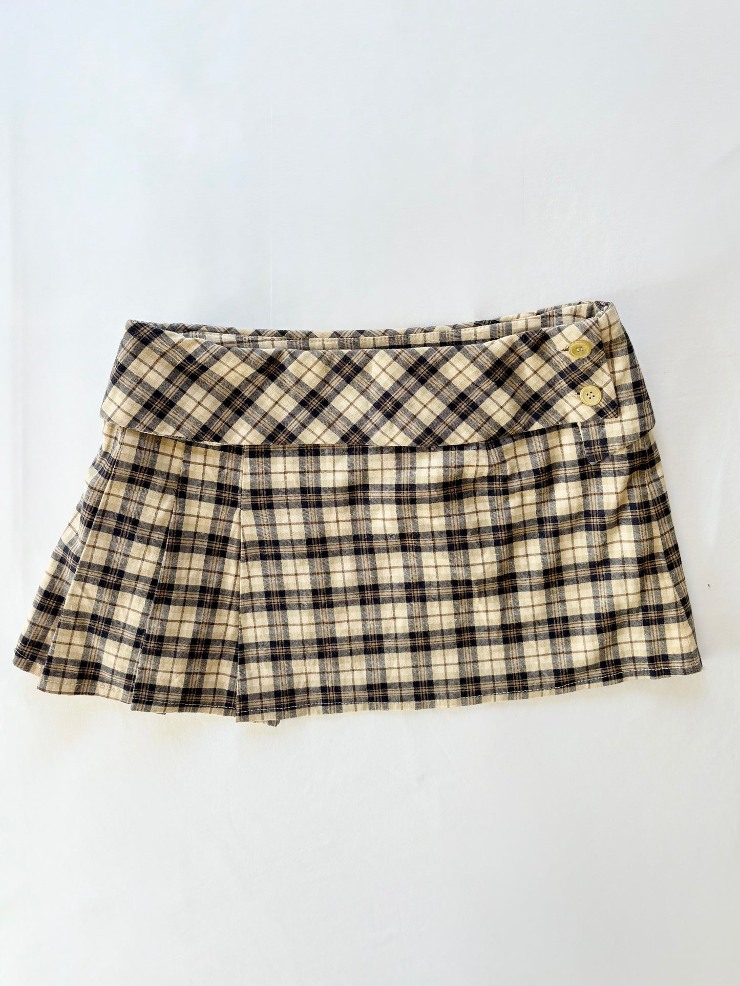 00’s Kinloch Anderson plaid mini skirt | Size 8
