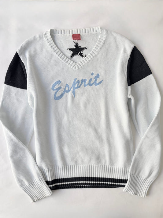 00’s Esprit baby blue knit | Size medium