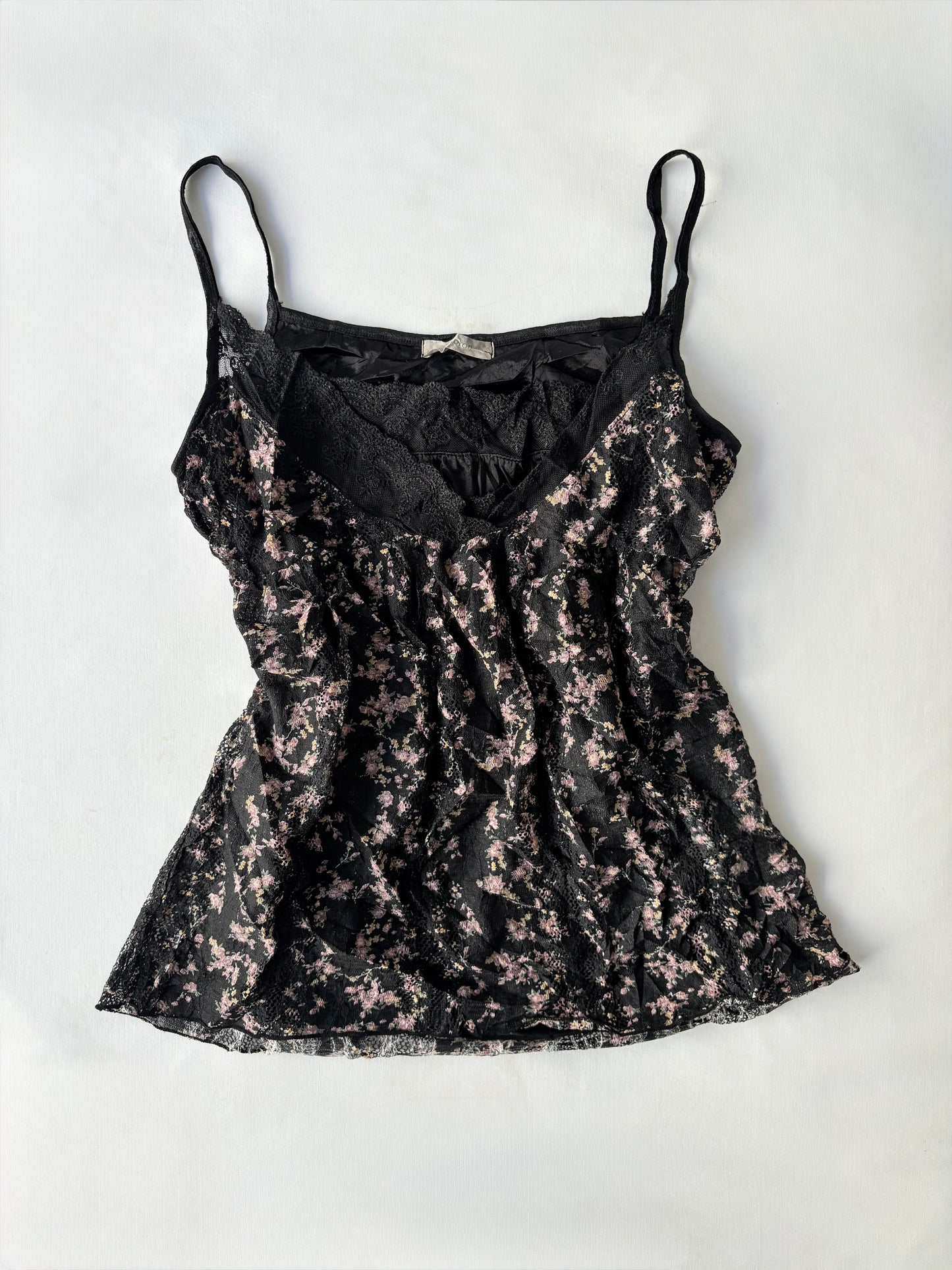 00’s Craccoron babydoll floral top | Size 8
