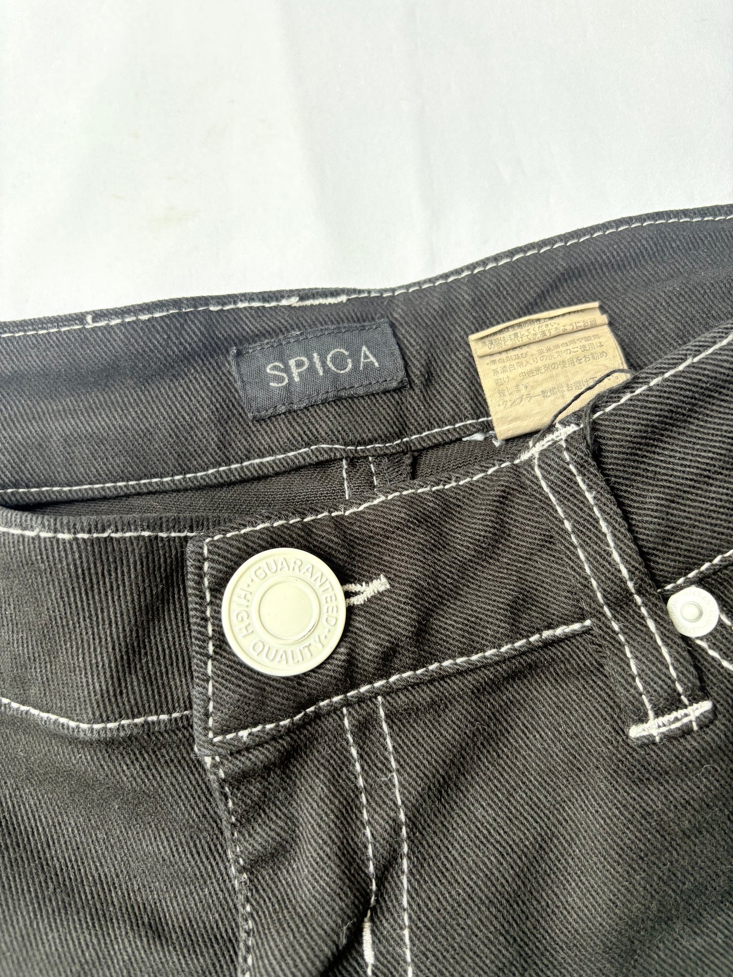 00’s Spica low rise black shorts | Size 10