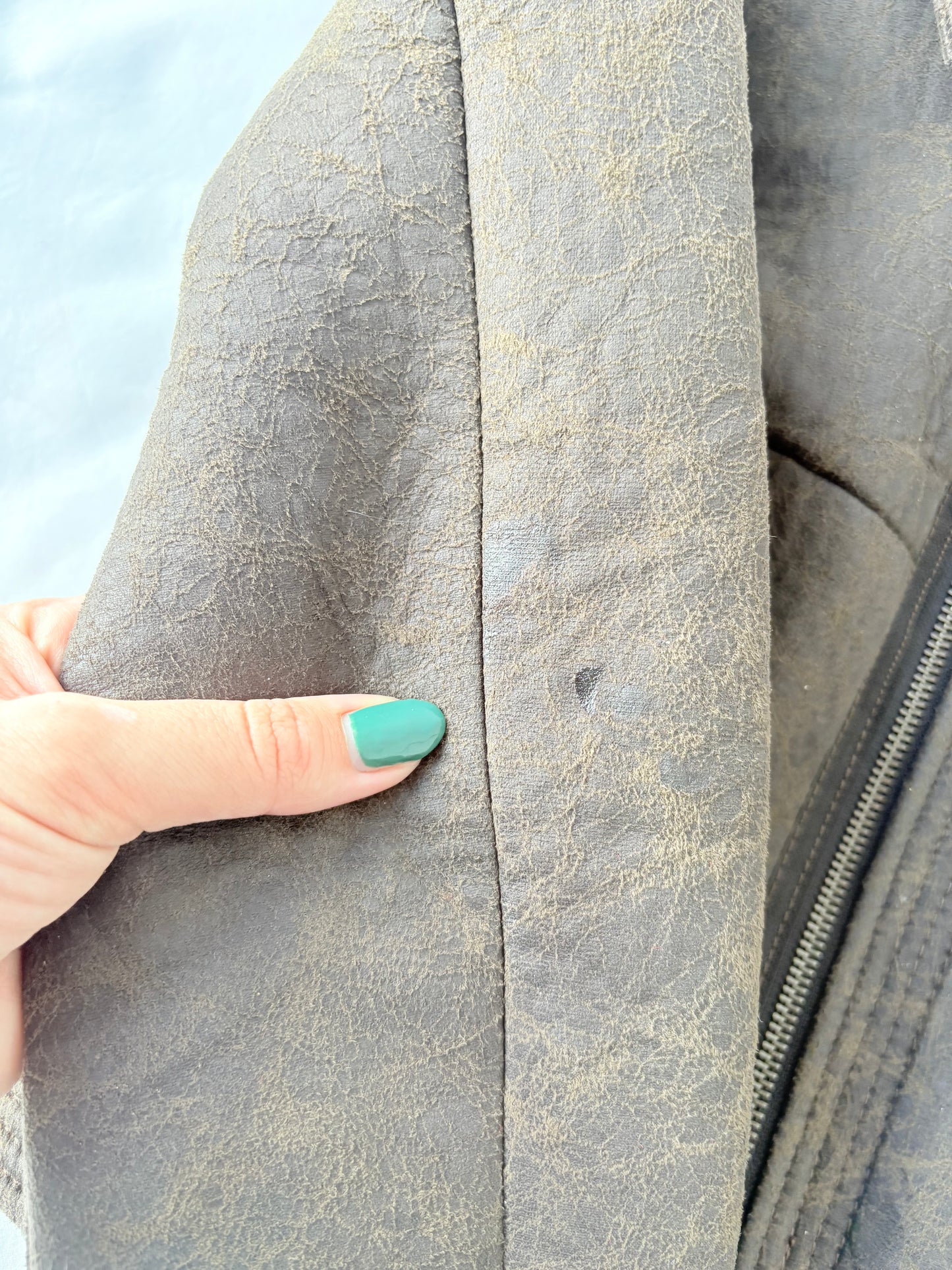 00’s Sherpa brown jacket | Size medium