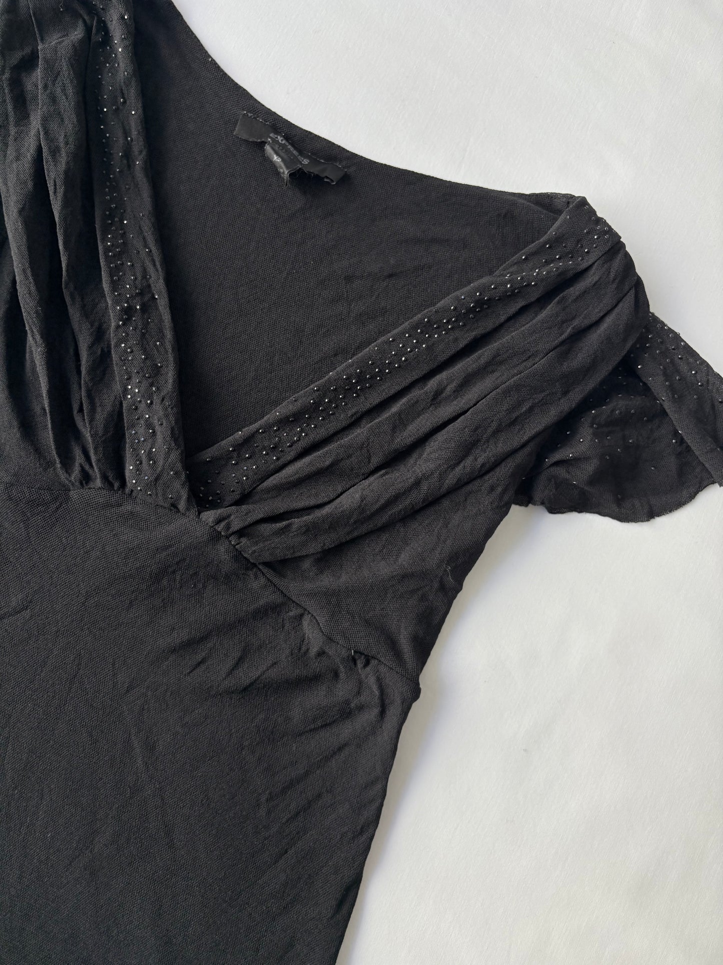 00’s Express flutter sleeve top | Size XS