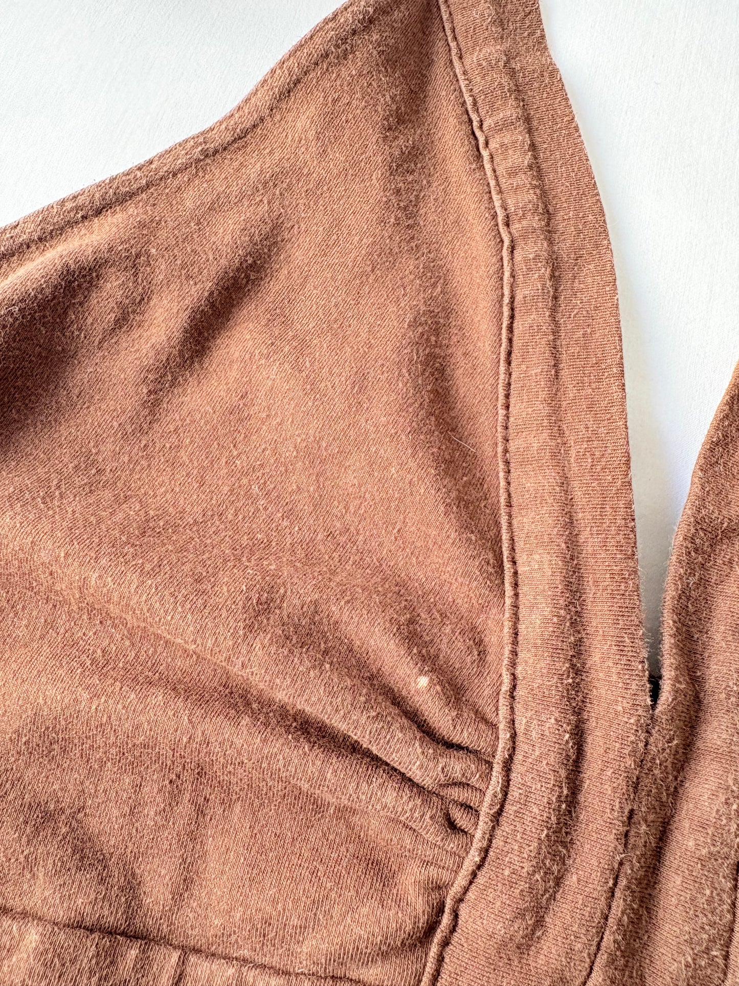 00’s So Real brown halter tank | Size 10-12