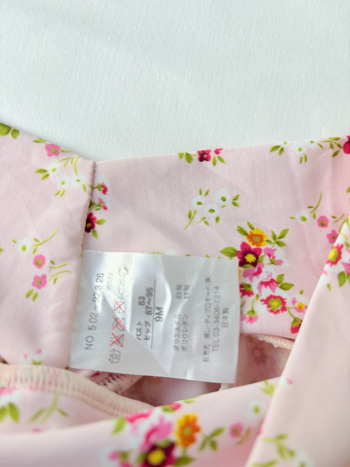 00’s Baby pink floral mini skirt | Size 6