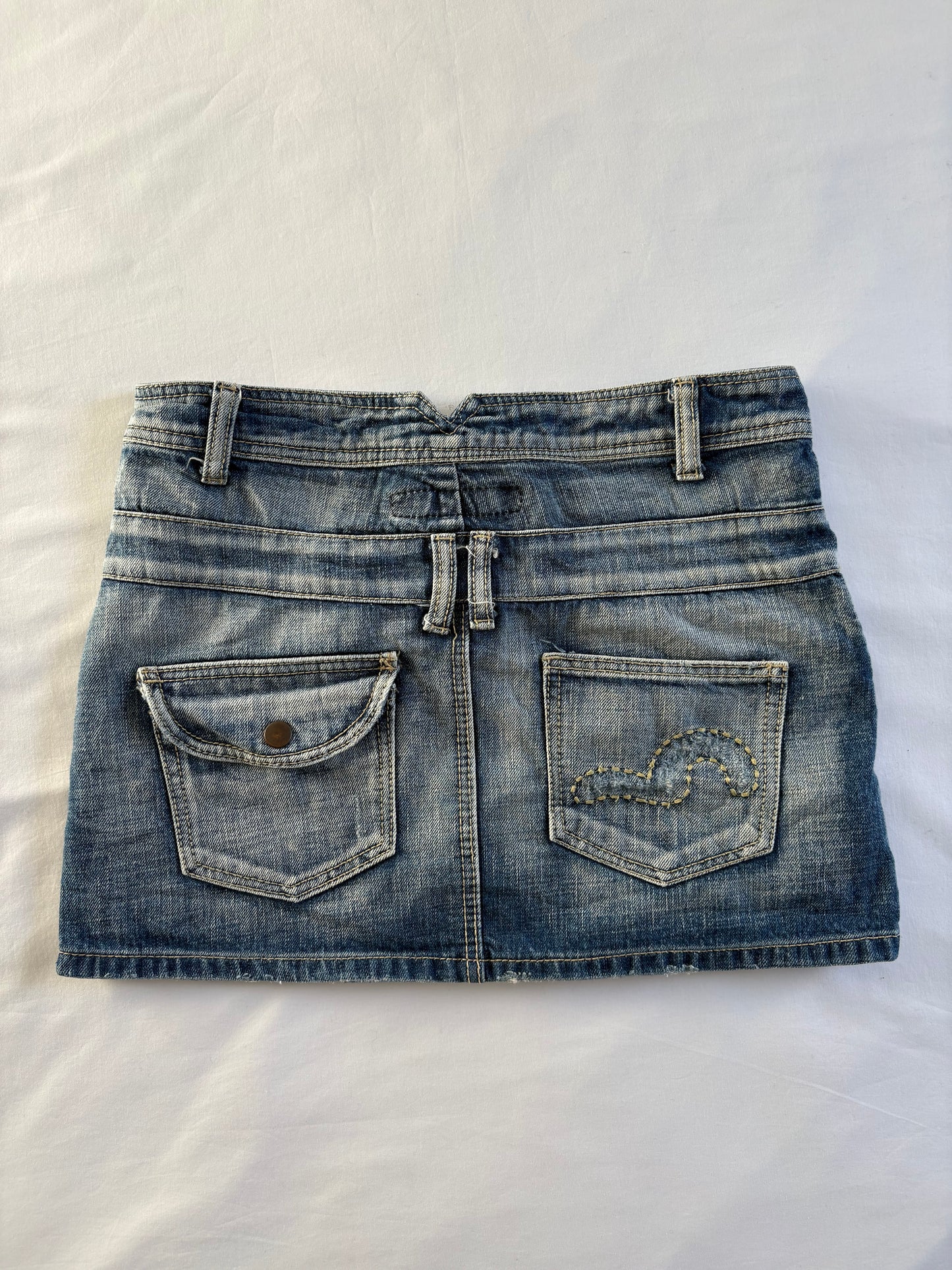 00’s High waisted denim skirt | Size 8