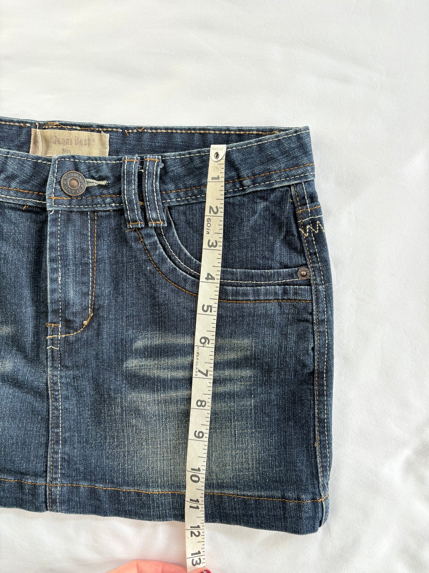 00’s Jeans Best embroidered skirt | Size 8