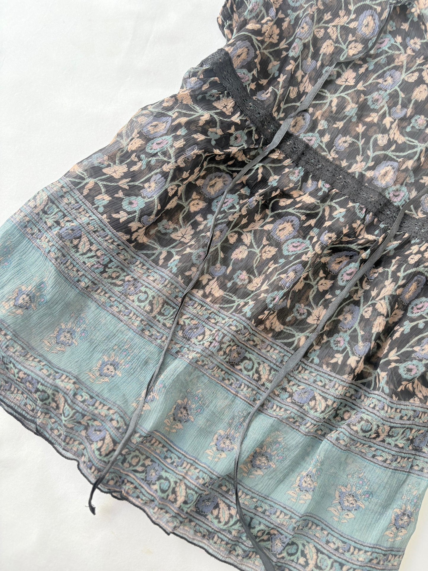 00’s Boho Japanese top | Size medium