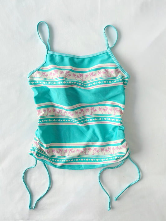 00’s Gathered palm tree tank | Size 8