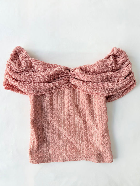 00’s Lily Bloom off the shoulder top | Size XS