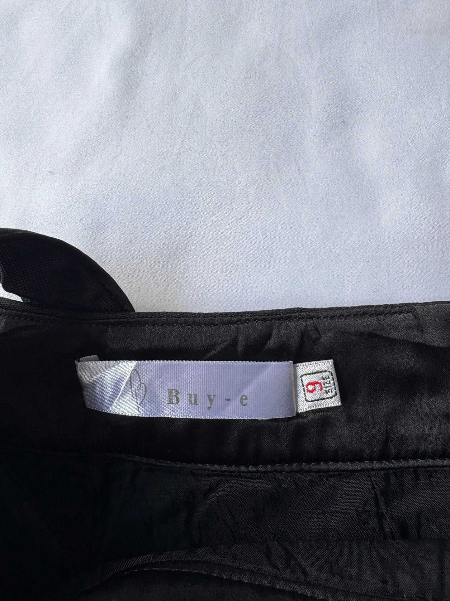 00’s Floral black mini skirt | Size 10