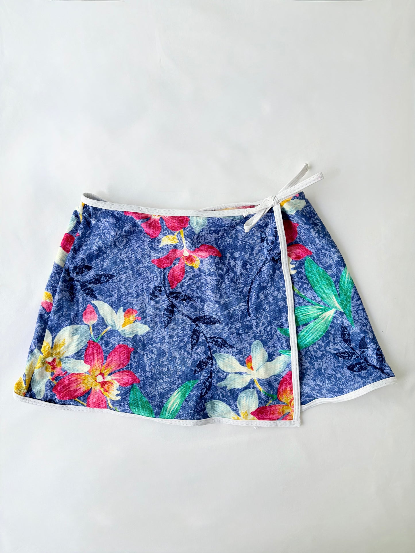 00’s Floral wrap mini skirt | Size 8