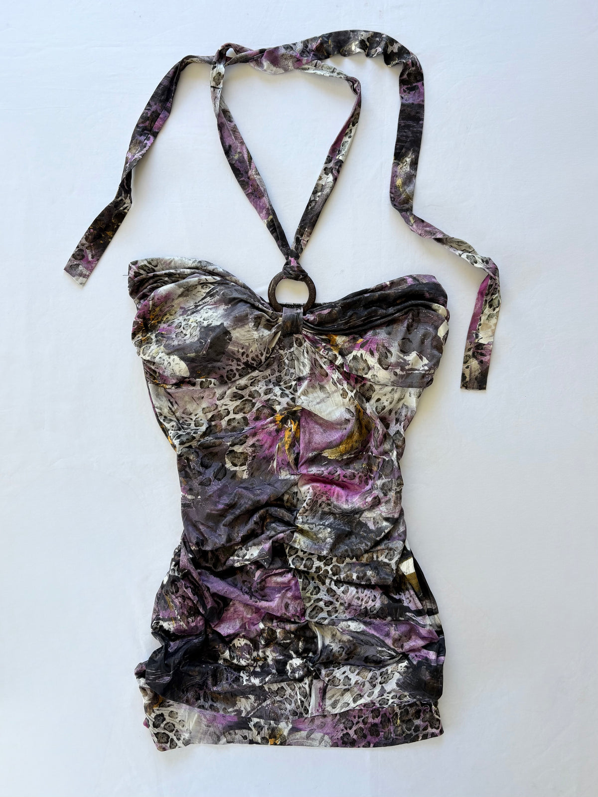 O-ring bubble halter top | Size small
