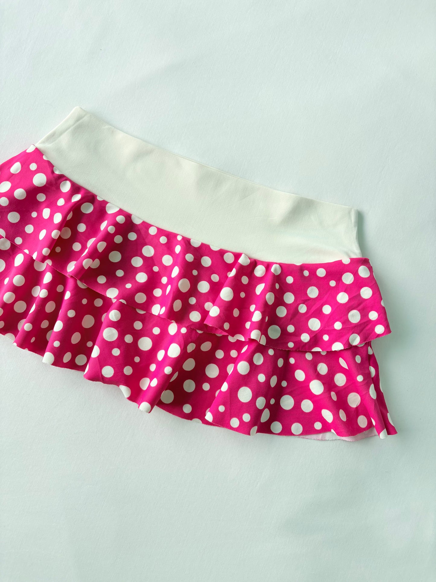 00’s Polka dot micro mini skirt | Size 6-8
