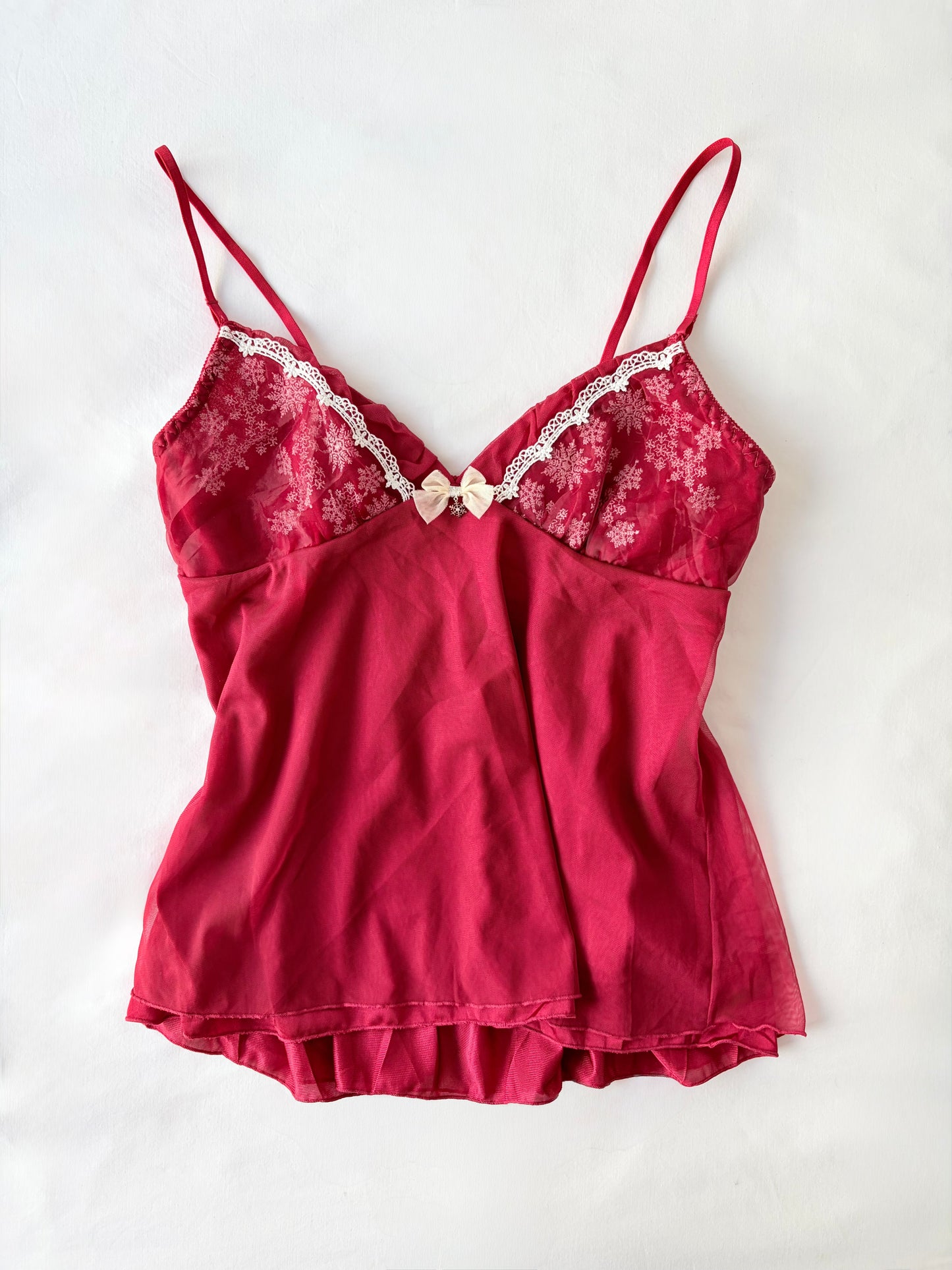 00’s Tutu Anna red cami | Size medium