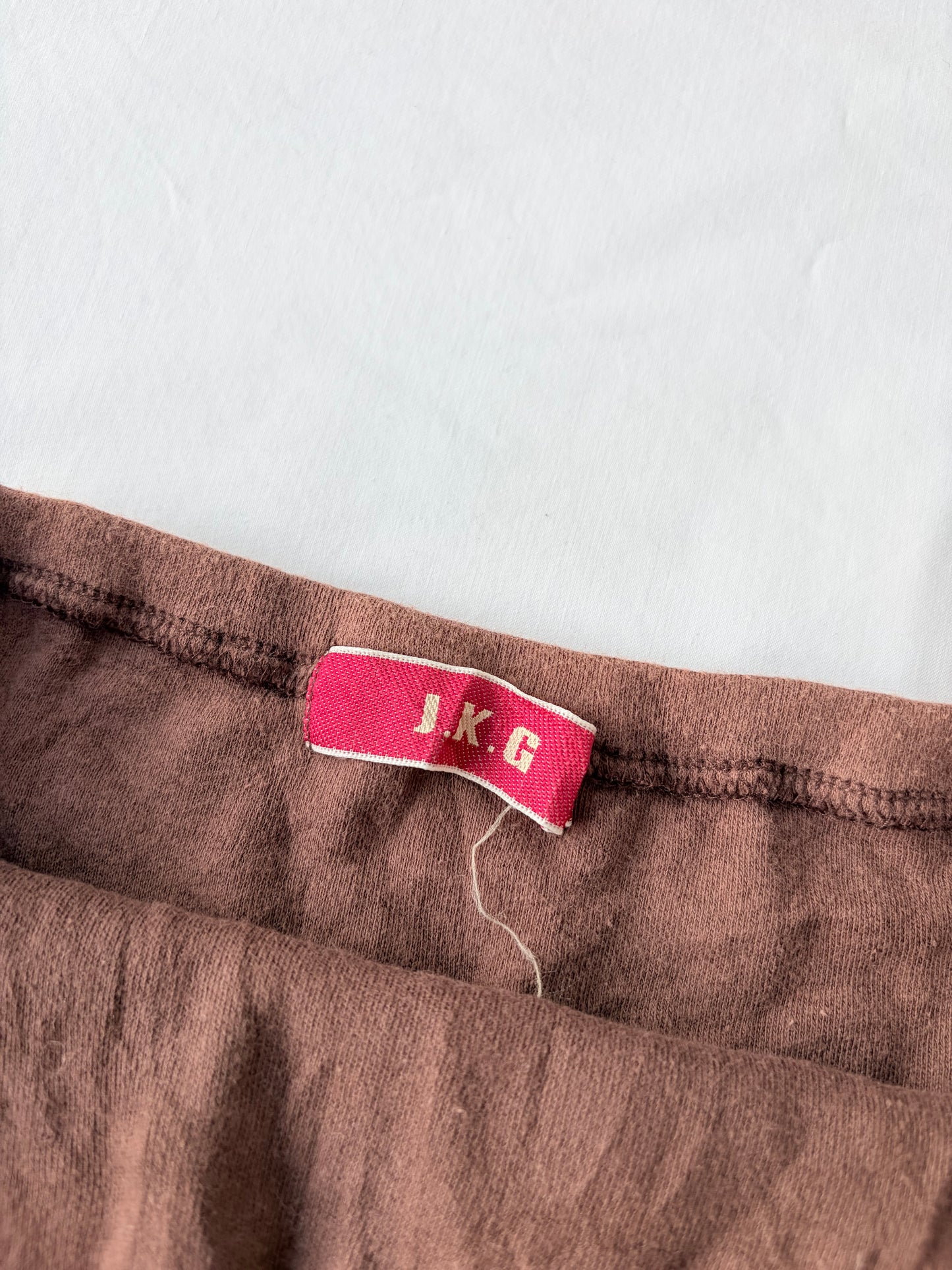 00’s Brown studded halter tank | Size 10