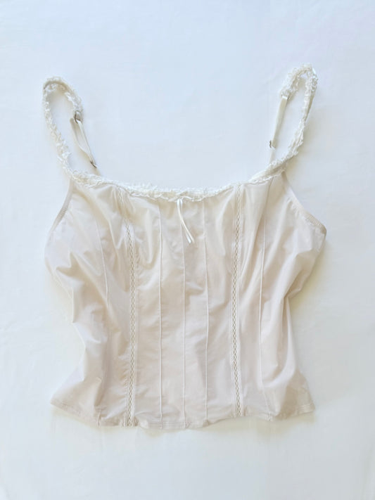 00’s Elle Macpherson cream cami | Size large