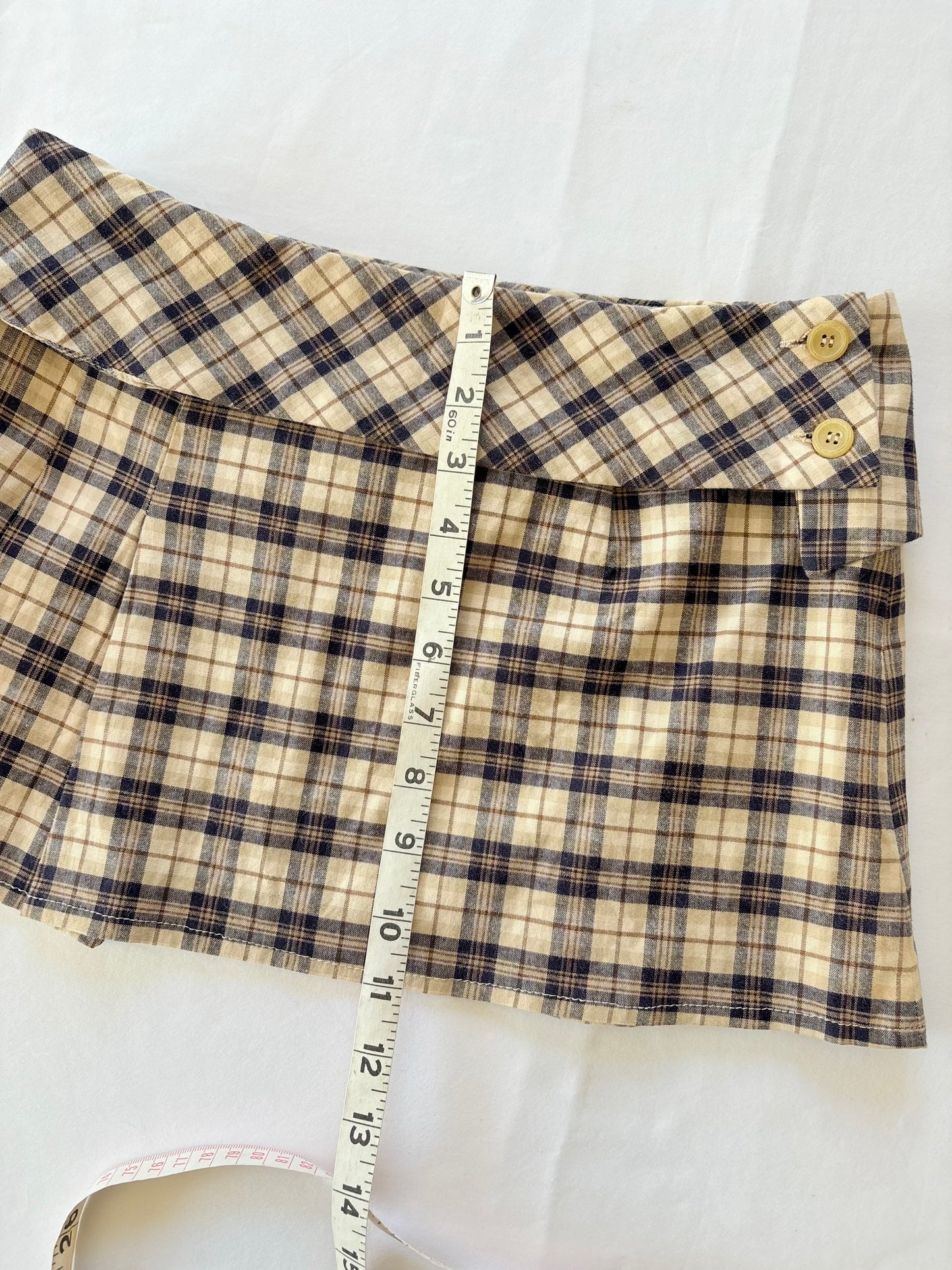 00’s Kinloch Anderson plaid mini skirt | Size 8